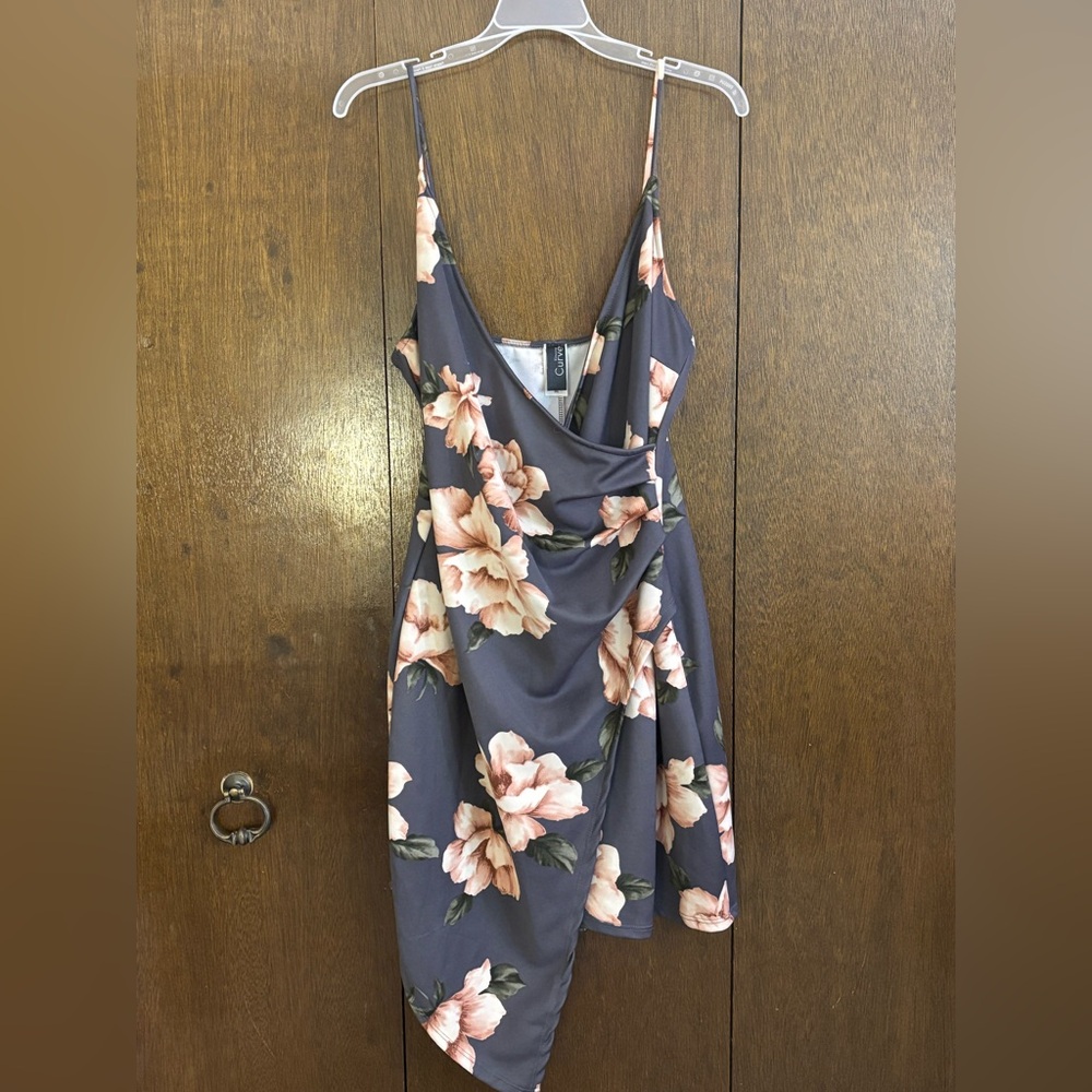 Floral Wrap Dress